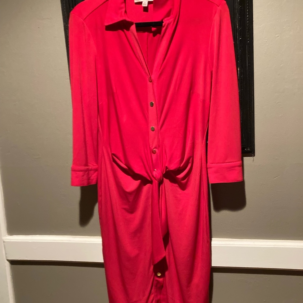 Red dress